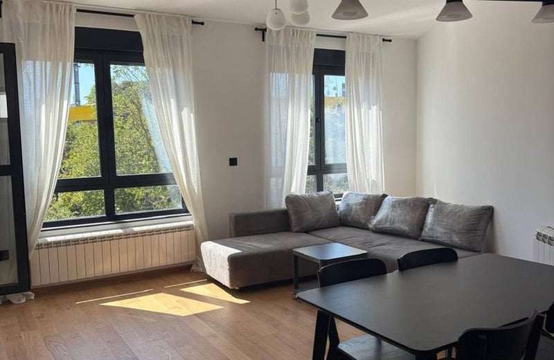 Rental of a brand-new 3-room apartment, 78 m², near the city center of Belgrade, Serbia